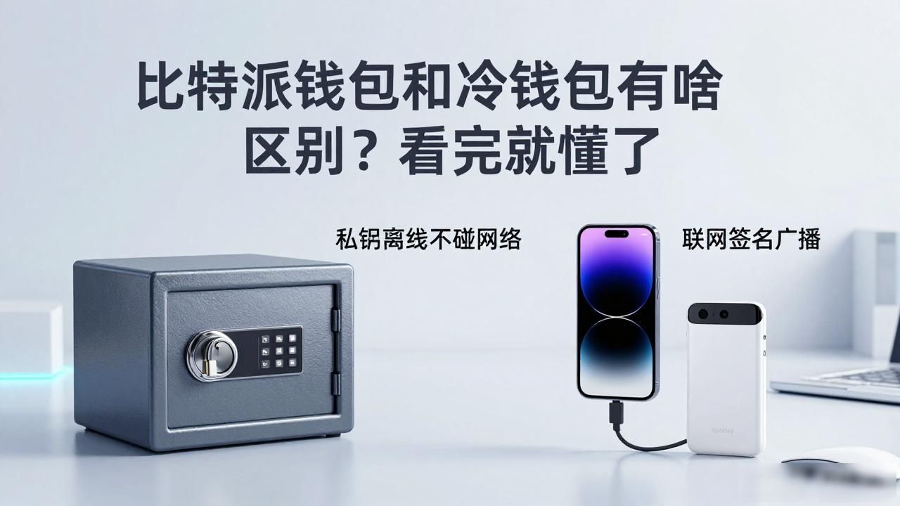 比特派钱包和冷钱包有啥区别？看完就懂了