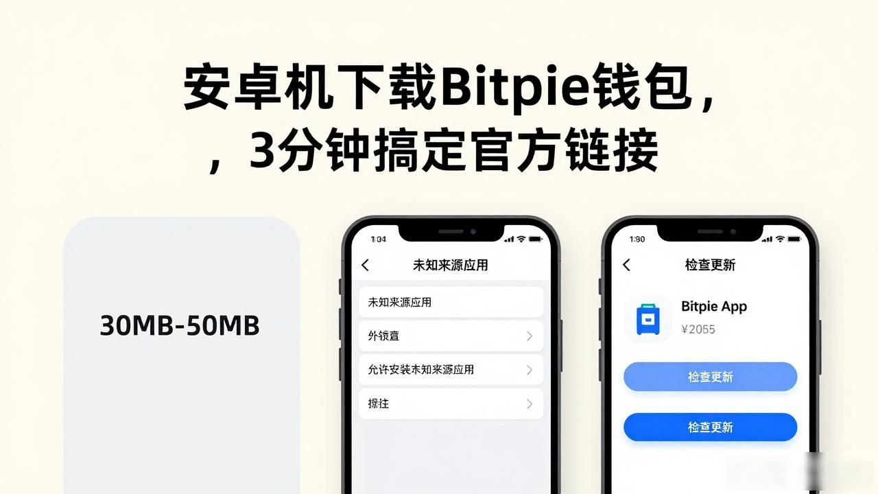 安卓手机下载Bitpie钱包，3分钟搞定官方链接