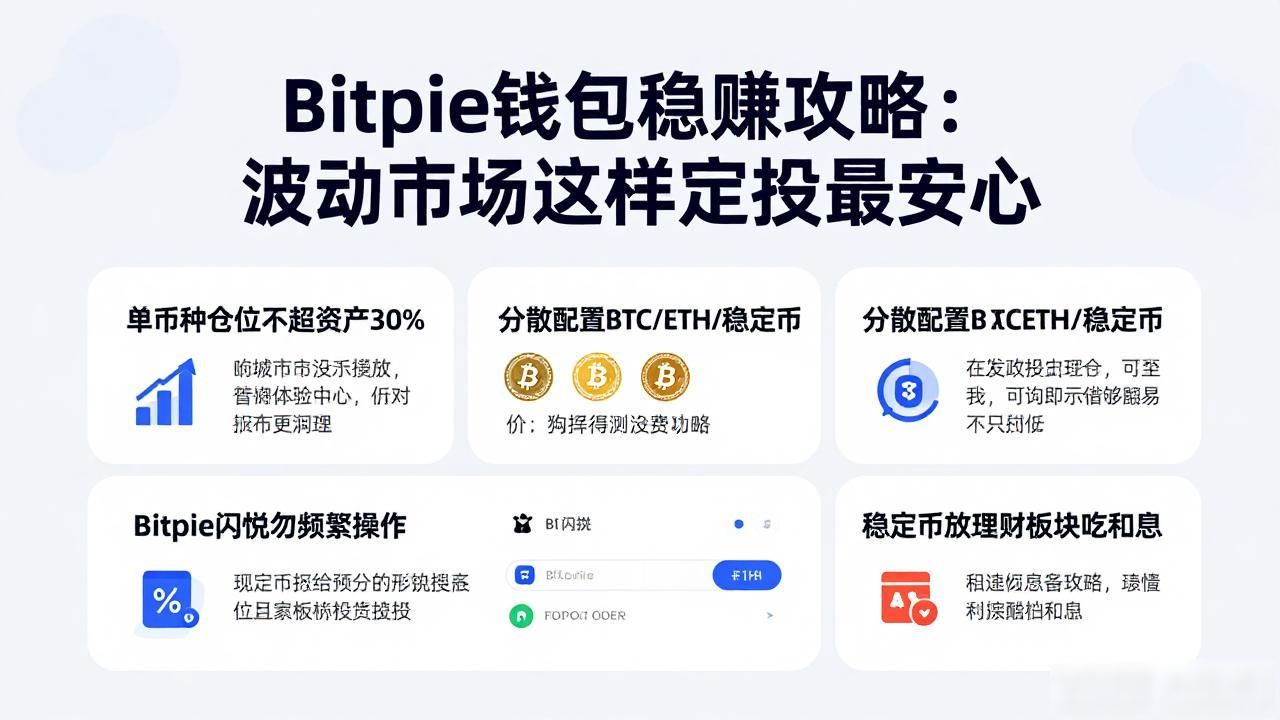 Bitpie钱包稳赚攻略：波动市场这样定投最安心