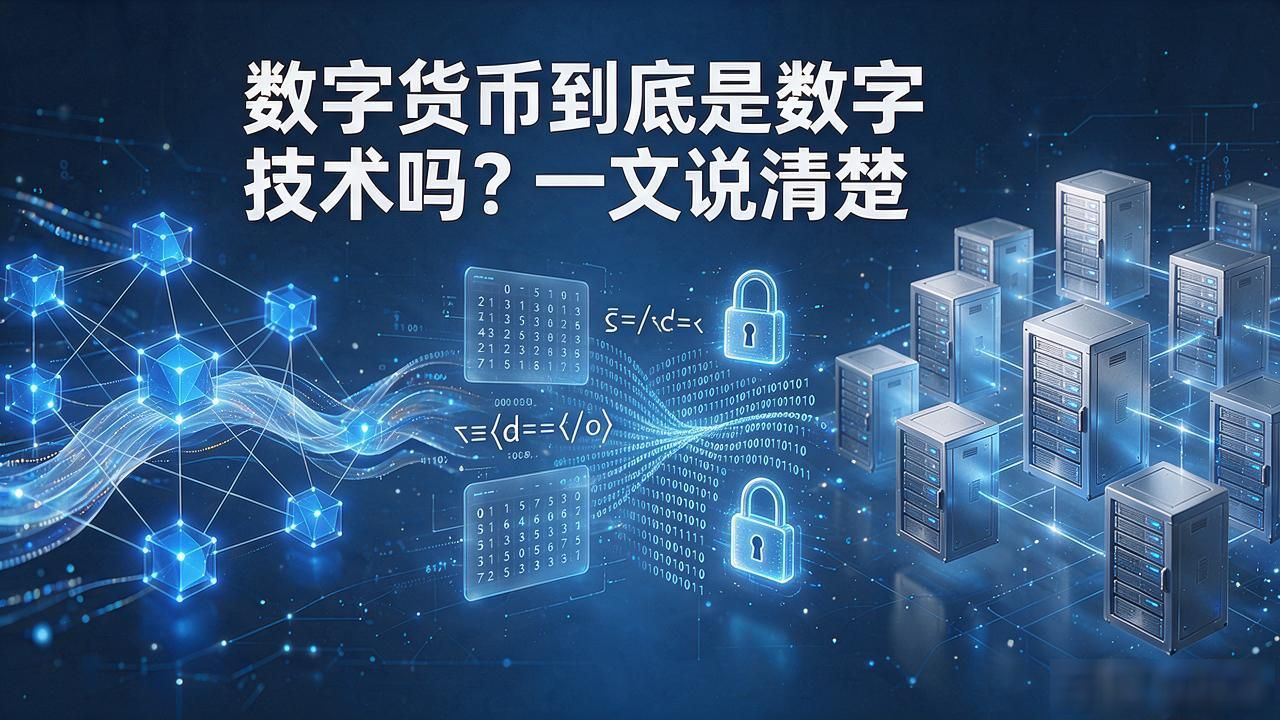 数字货币到底是数字技术吗？一文说清楚