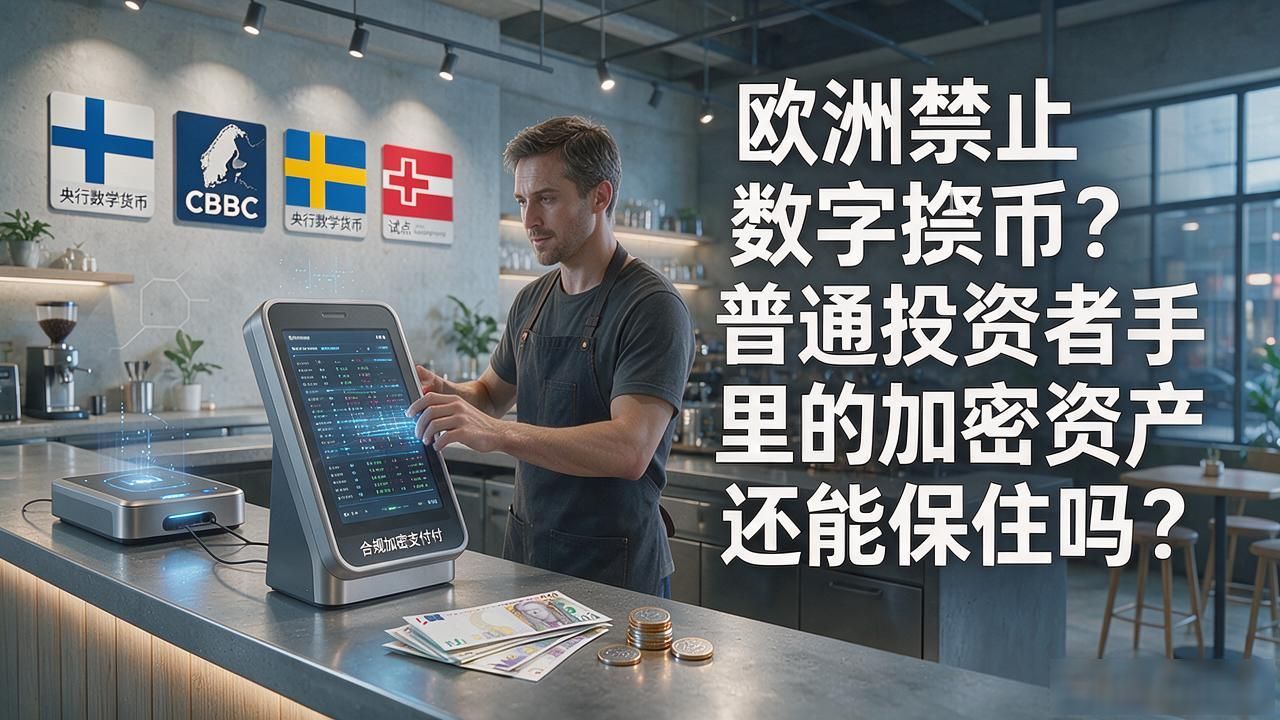 欧洲禁止数字货币？普通投资者手里的加密资产还能保住吗