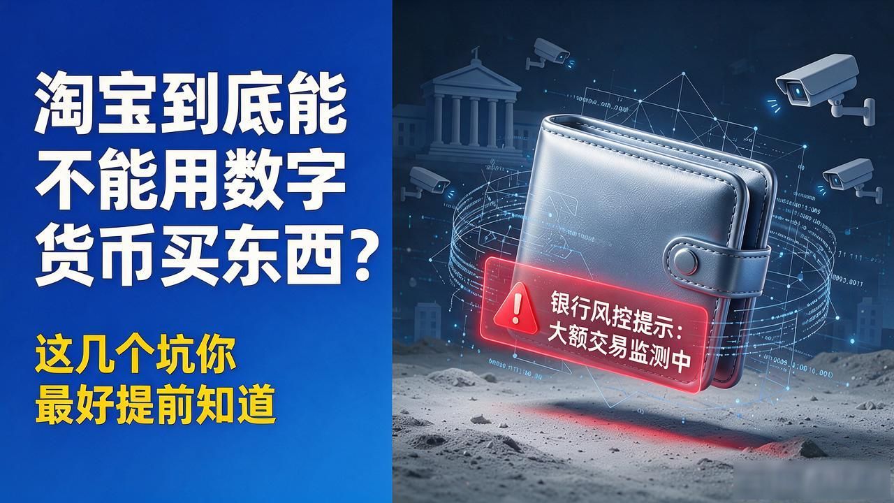 淘宝到底能不能用数字货币买东西？这几个坑你最好提前知道