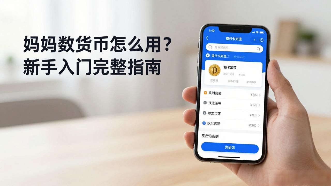 妈妈数字货币怎么用？新手入门完整指南