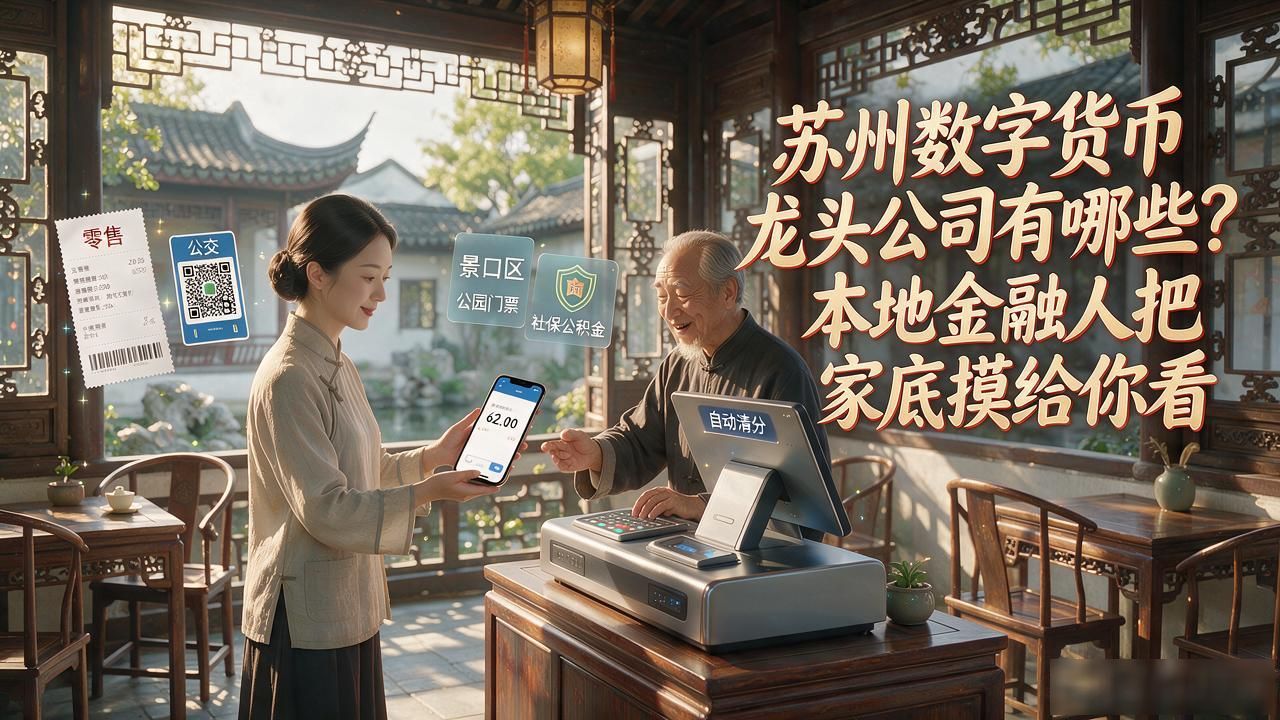 苏州数字货币龙头公司有哪些？本地金融人把家底摸给你看