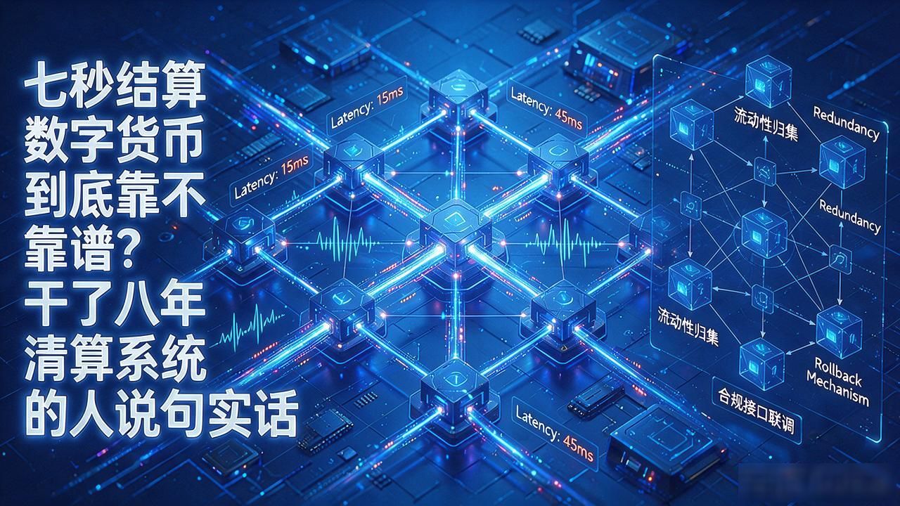 七秒结算数字货币到底靠不靠谱？干了八年清算系统的人说句实话