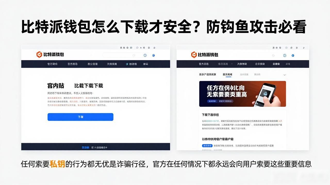 比特派钱包怎么下载才安全？防钓鱼攻击必看