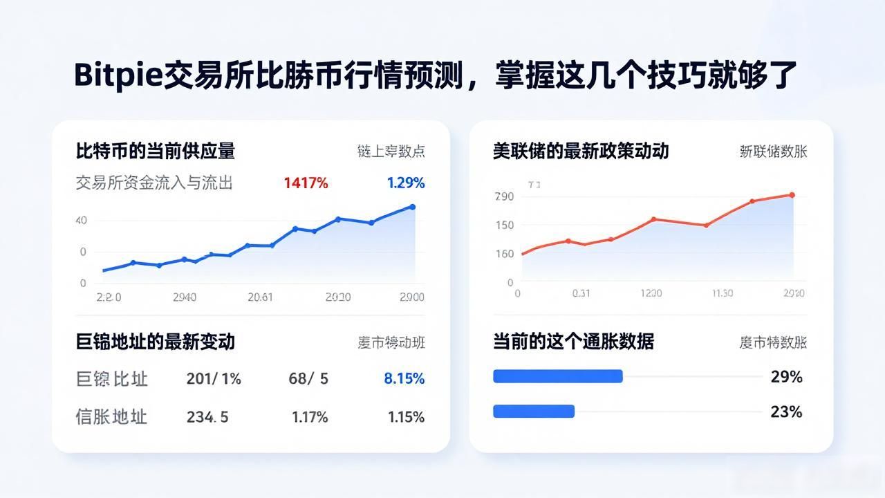Bitpie交易所比特币行情预测，掌握这几个技巧就够了