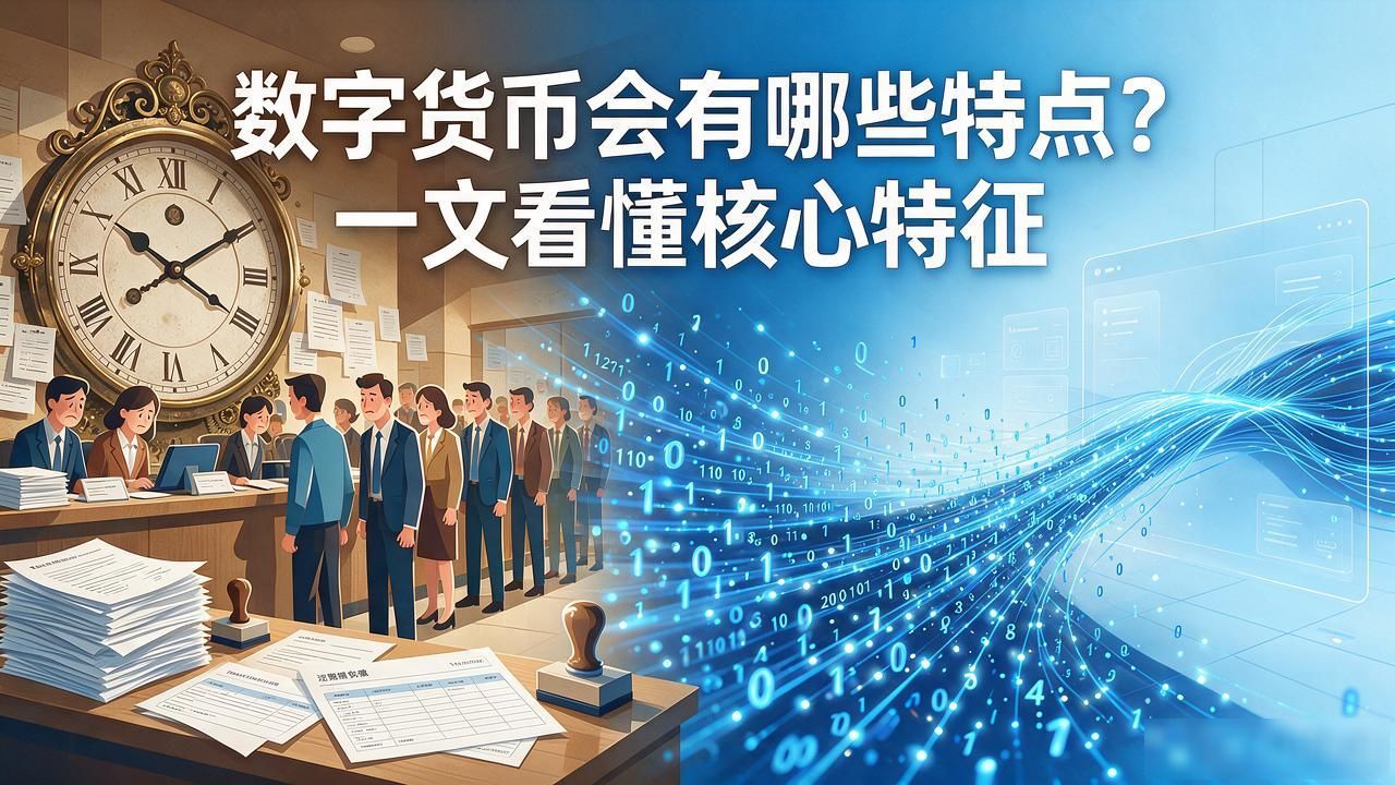 数字货币会有哪些特点？一文看懂核心特征
