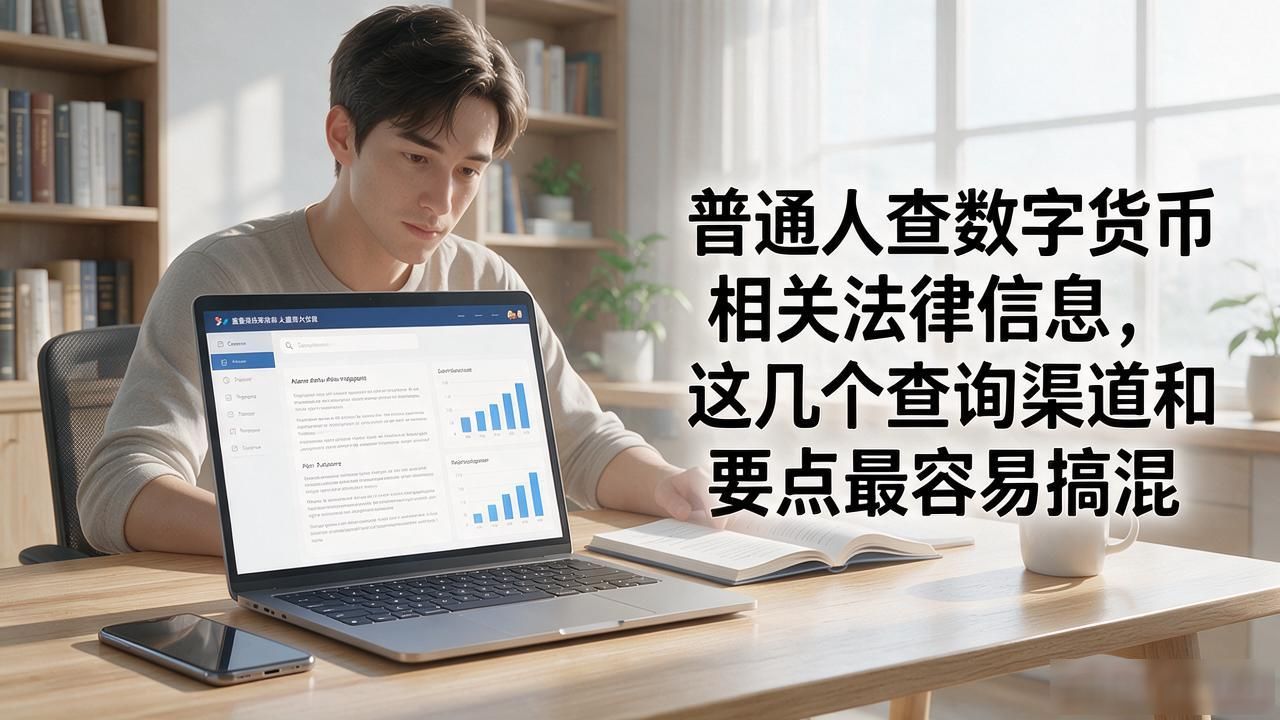 普通人查数字货币相关法律信息，这几个查询渠道和要点最容易搞混