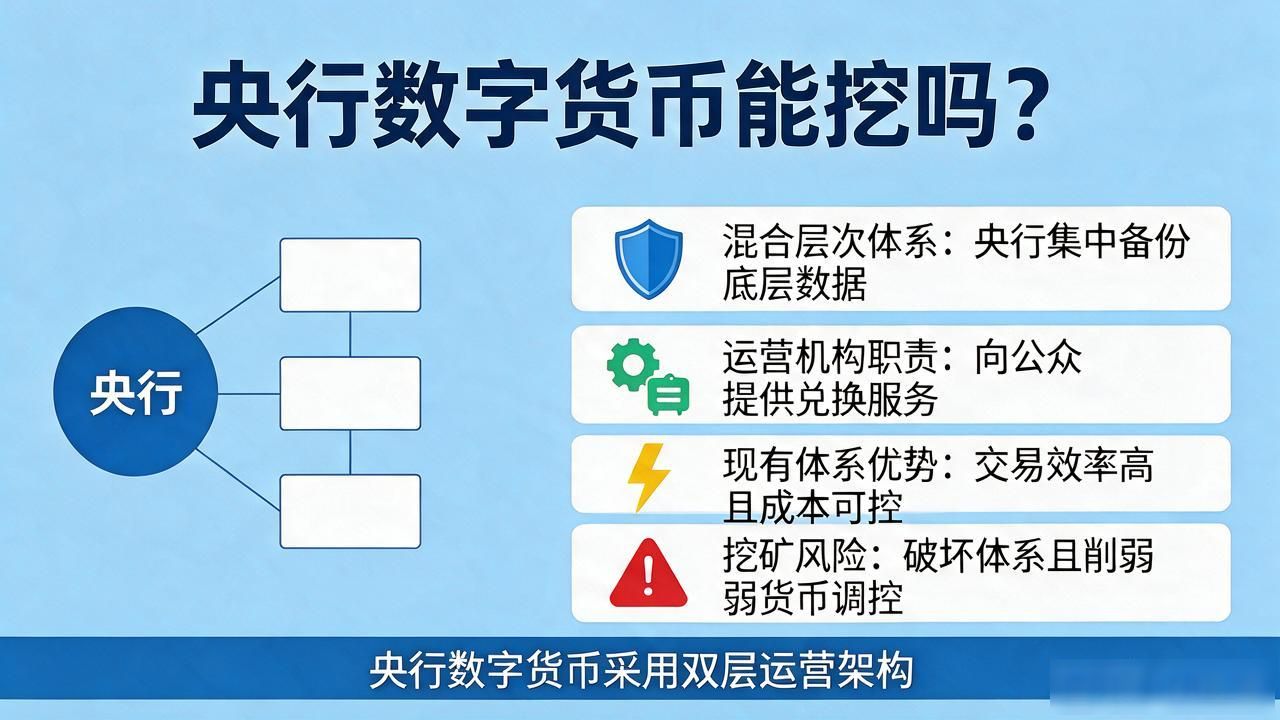 央行数字货币能挖吗？一文说清原理