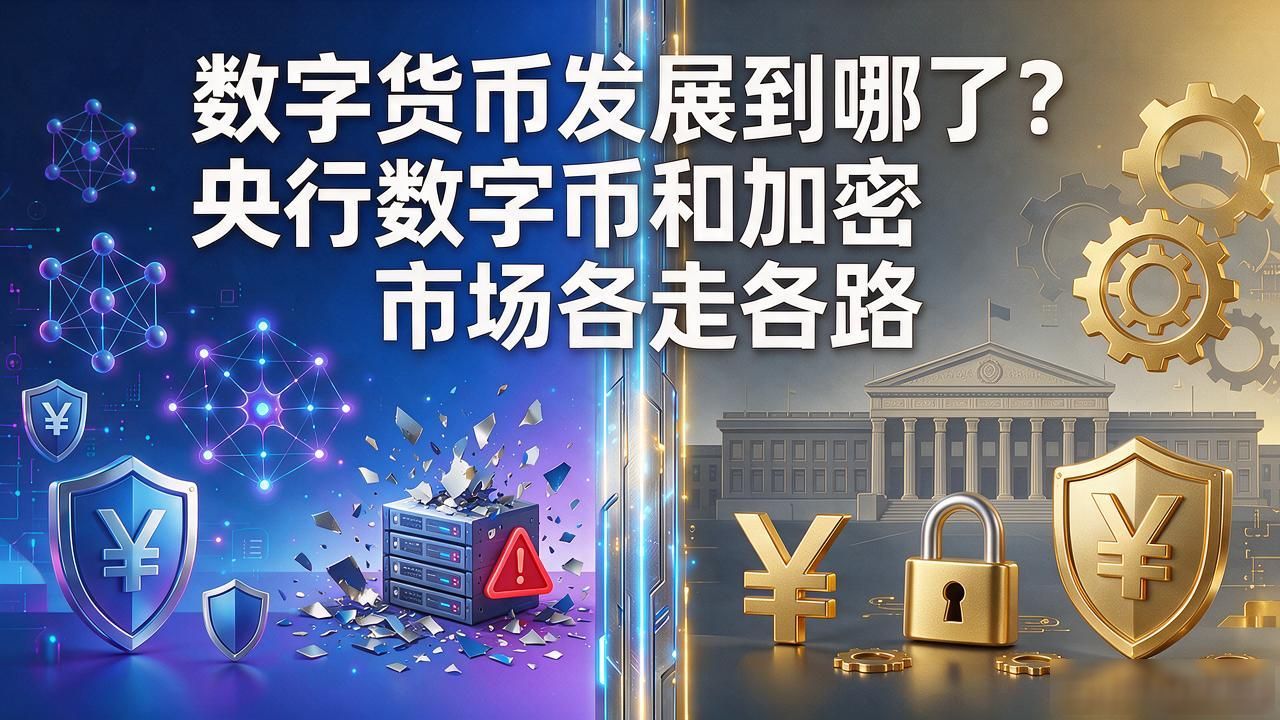 数字货币发展到哪了？央行数字币和加密市场各走各路