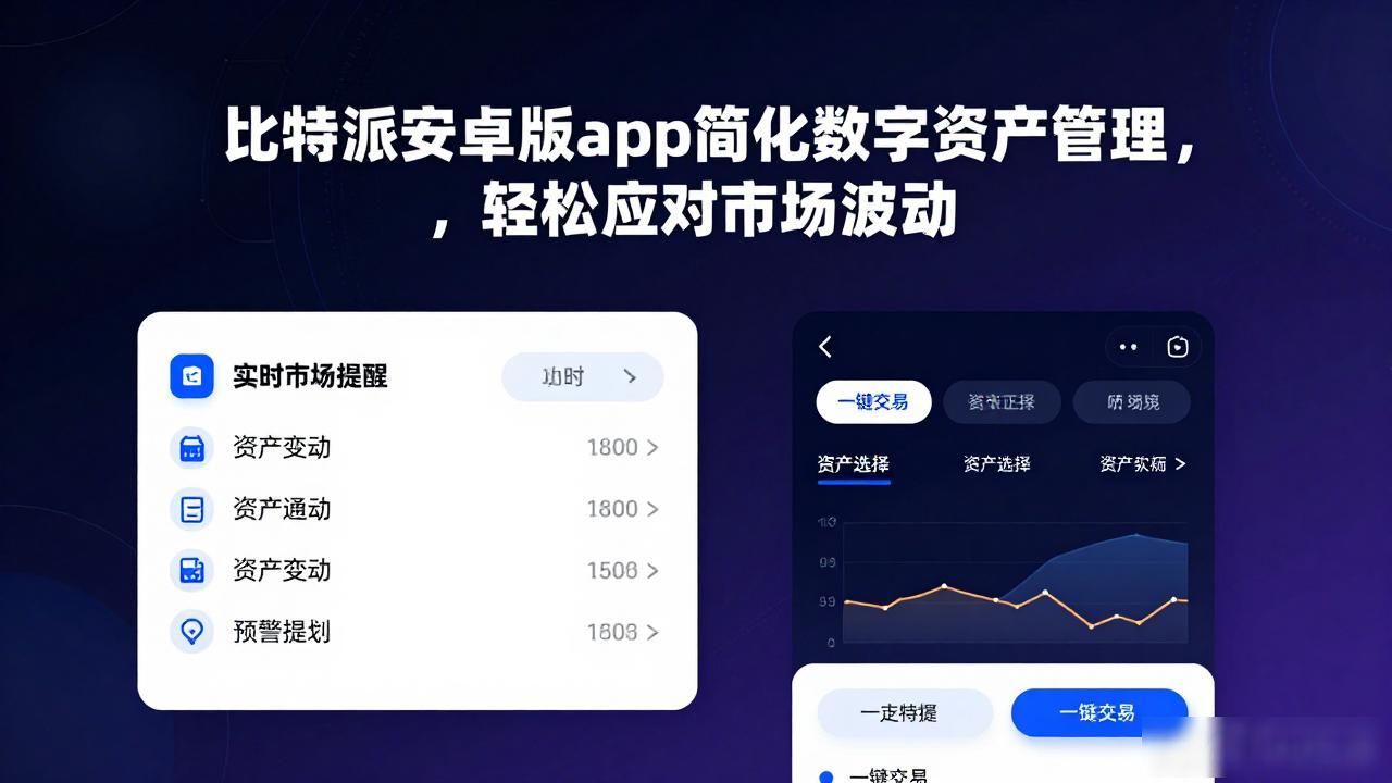 比特派安卓版app简化数字资产管理，轻松应对市场波动