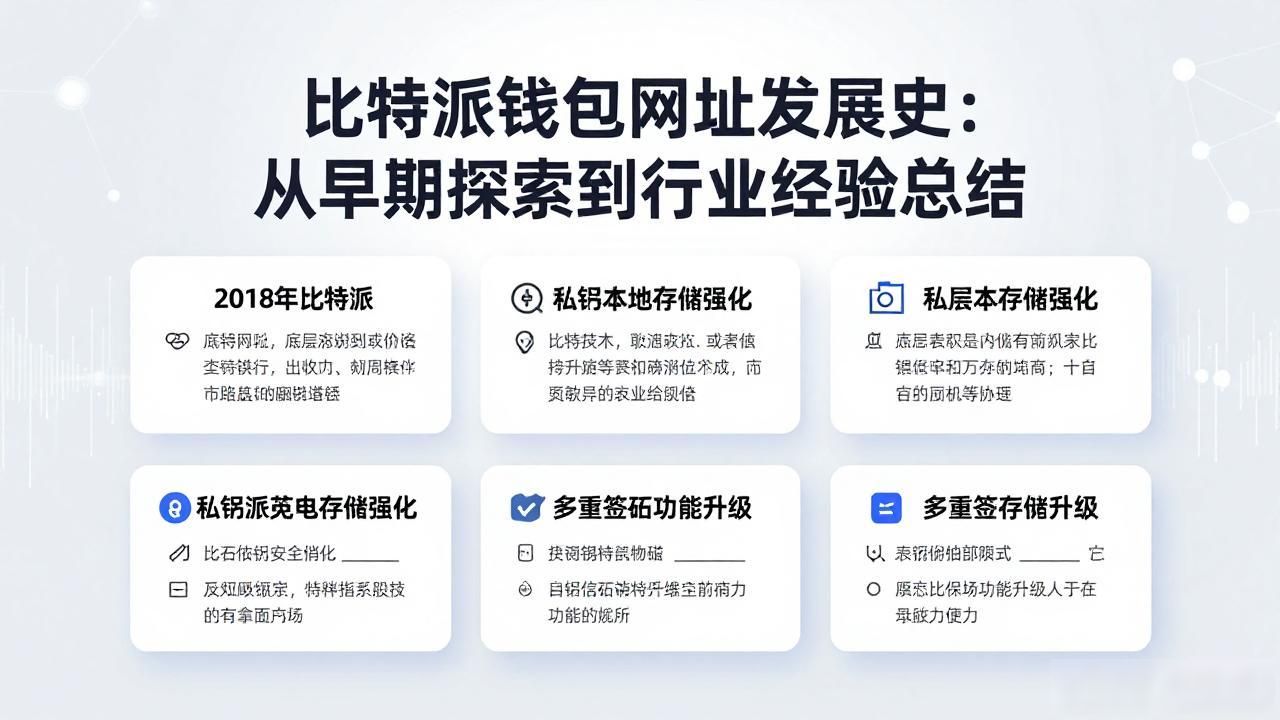 比特派钱包网址发展史：从早期探索到行业经验总结