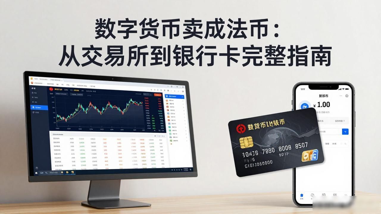 数字货币卖成法币：从交易所到银行卡完整指南