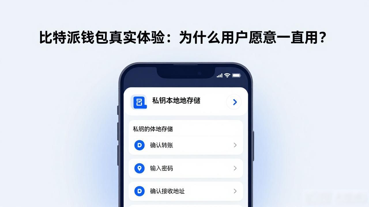 比特派钱包真实体验：为什么用户愿意一直用？