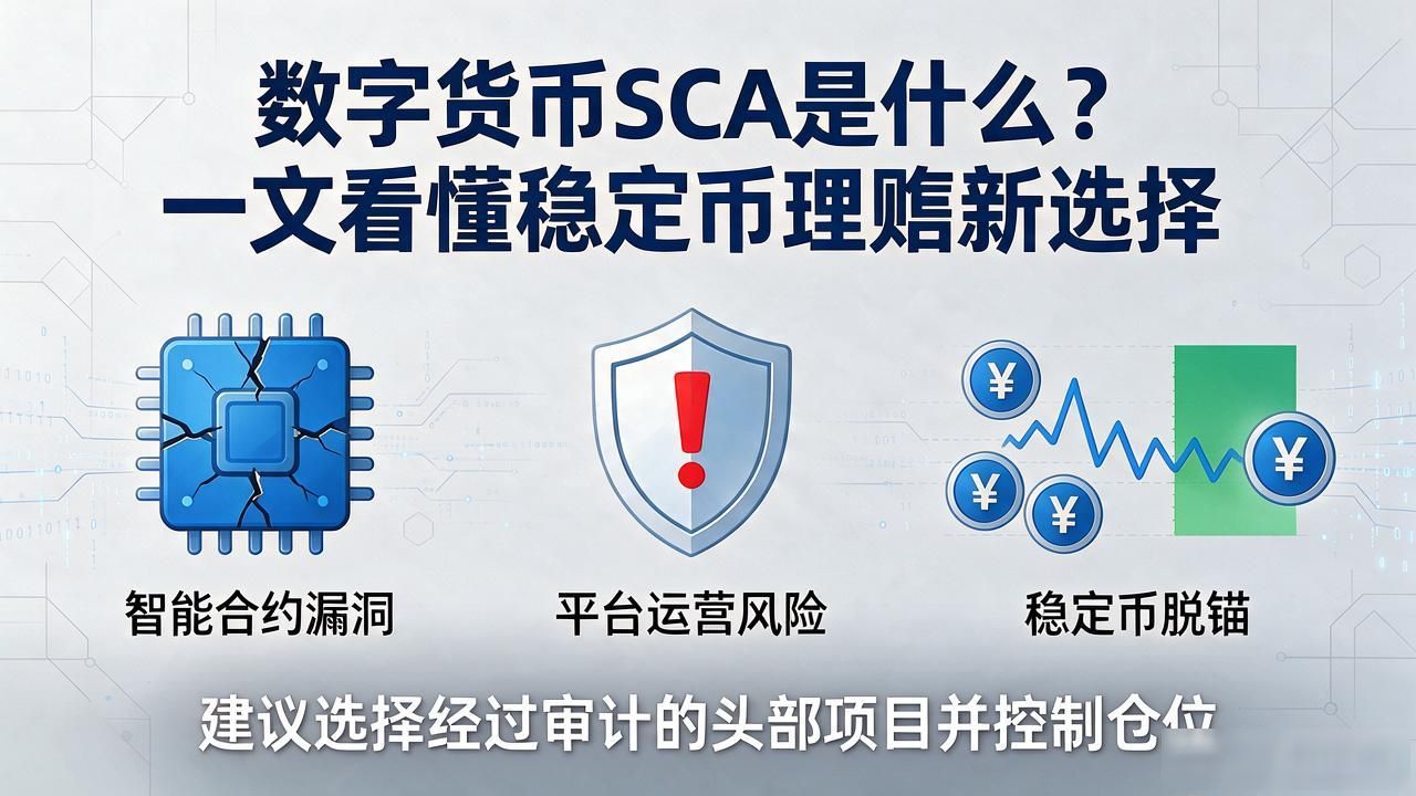 数字货币SCA是什么？一文看懂稳定币理财新选择