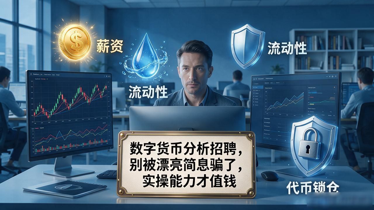 数字货币分析招聘，别被漂亮简历骗了，实操能力才值钱