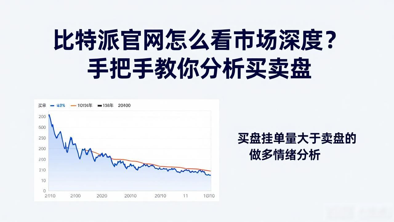 比特派官网怎么看市场深度？手把手教你分析买卖盘