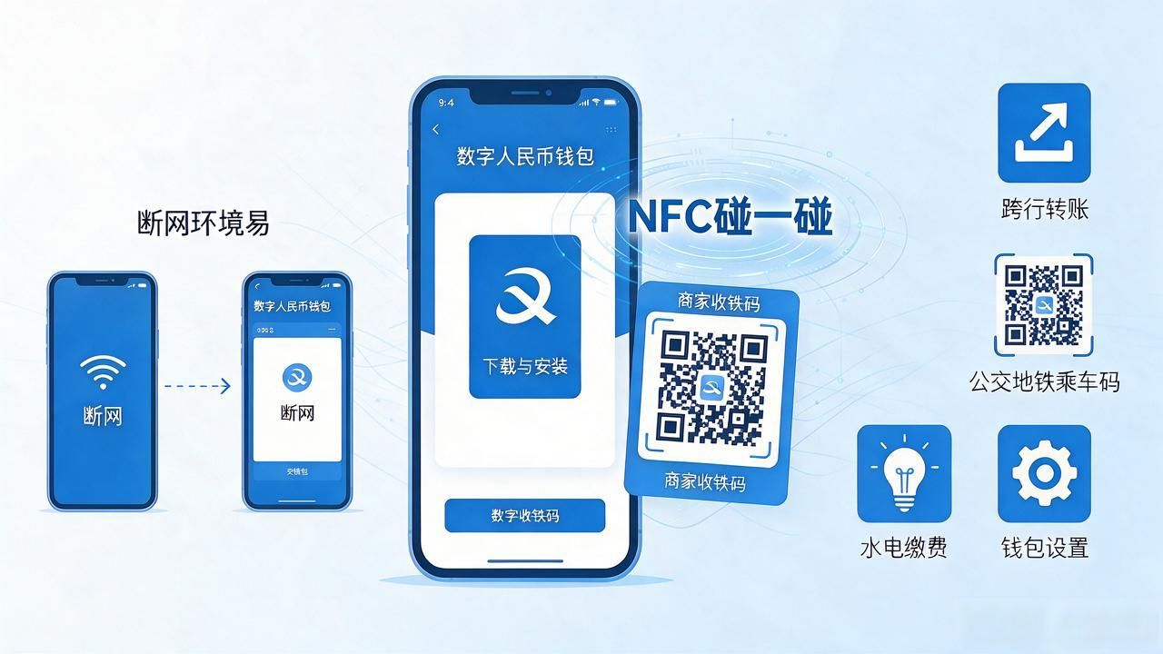 央行数字货币下载：数字人民币钱包在哪儿下、怎么装、安全吗