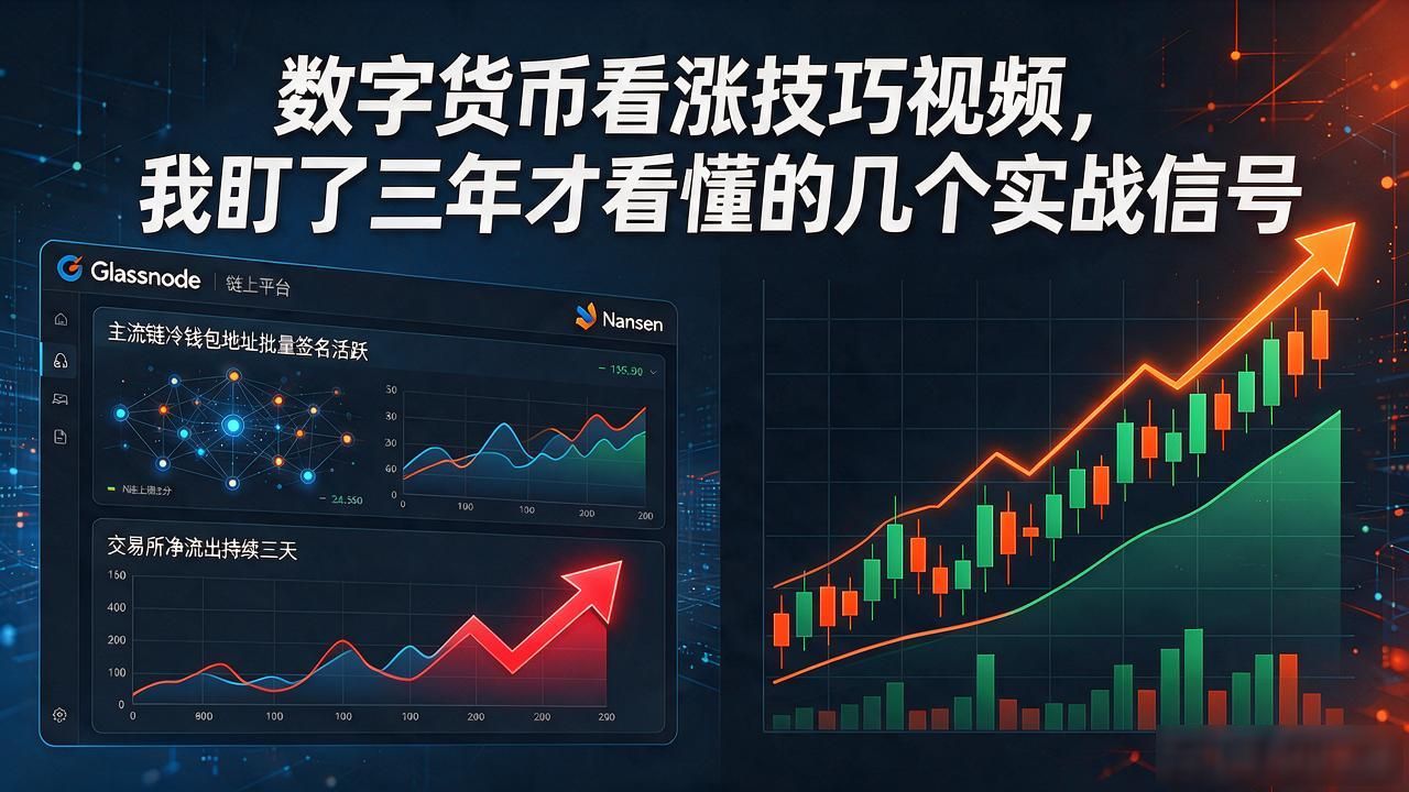 数字货币看涨技巧视频，我盯了三年才看懂的几个实战信号