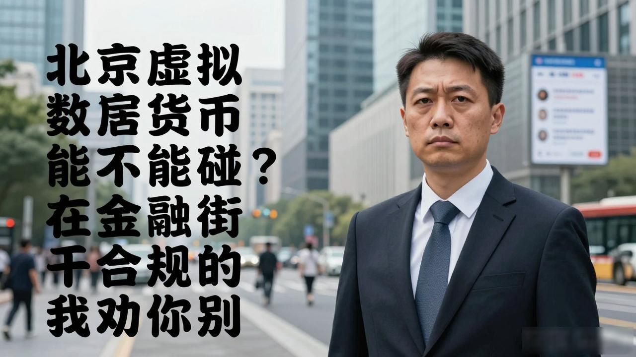 北京虚拟数字货币能不能碰？在金融街干合规的我劝你别