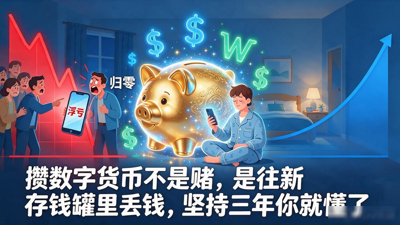 攒数字货币不是赌，是往新存钱罐里丢钱，坚持三年你就懂了