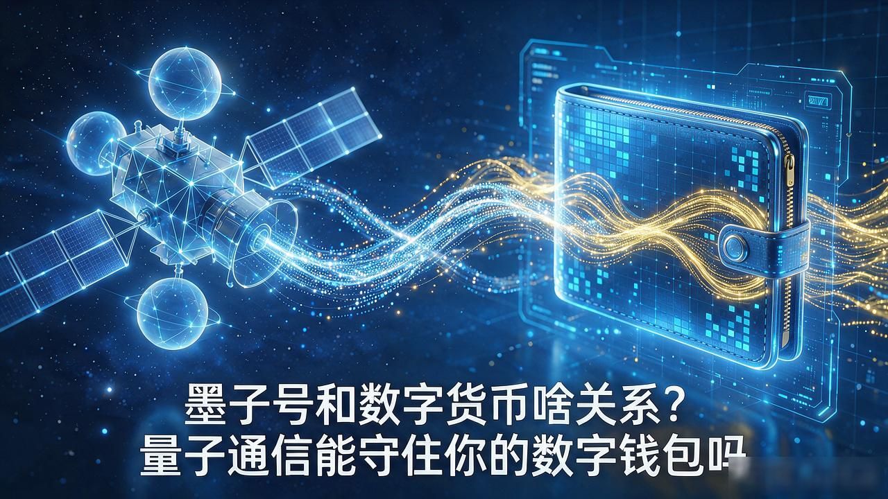 墨子号和数字货币啥关系？量子通信能守住你的数字钱包吗