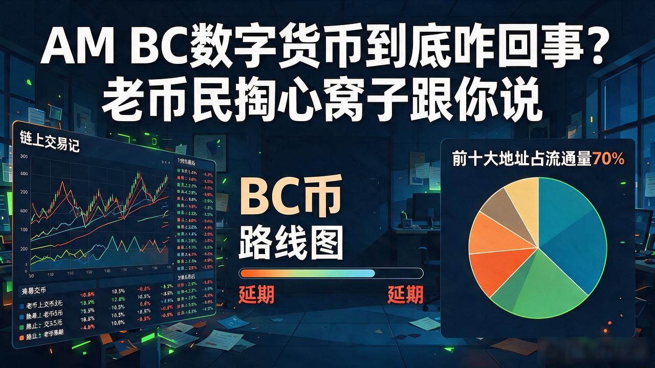 AM BC数字货币到底咋回事？老币民掏心窝子跟你说