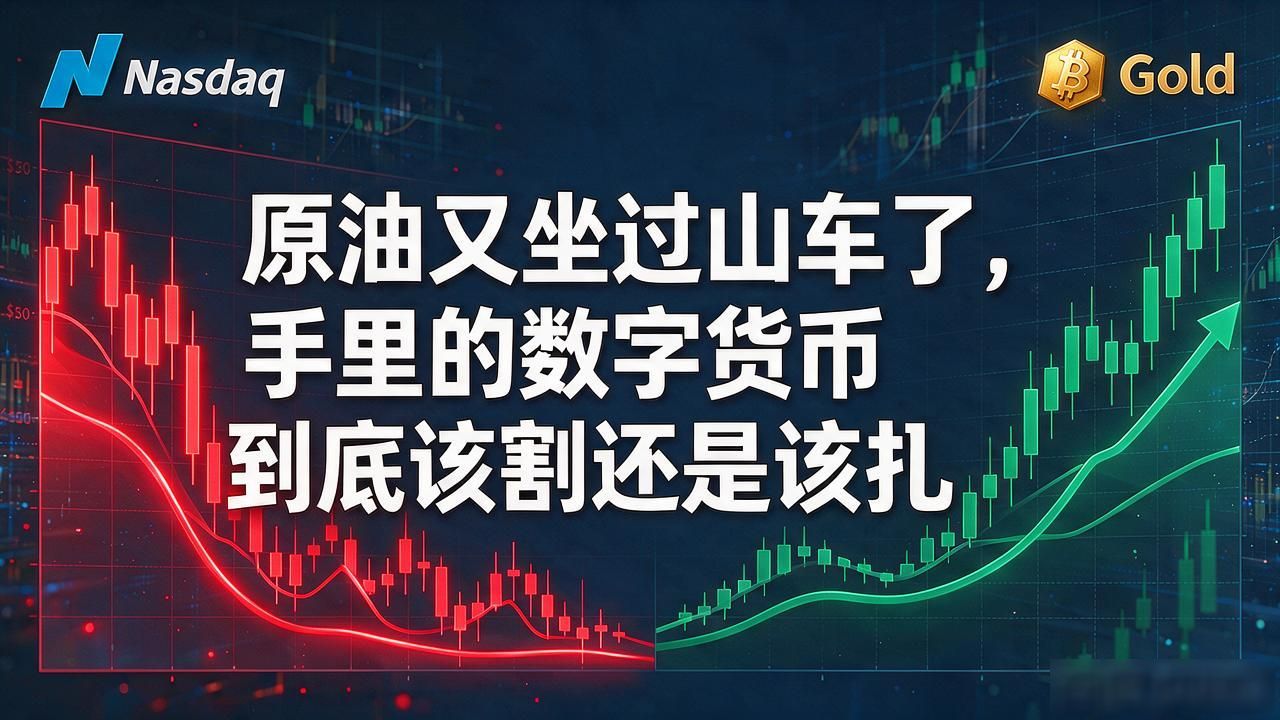 原油又坐过山车了，手里的数字货币到底该割还是该扛