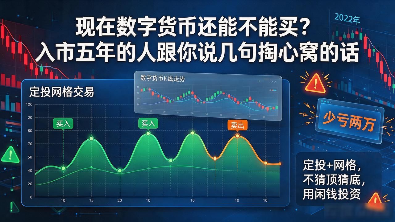 现在数字货币还能不能买？入市五年的人跟你说几句掏心窝的话
