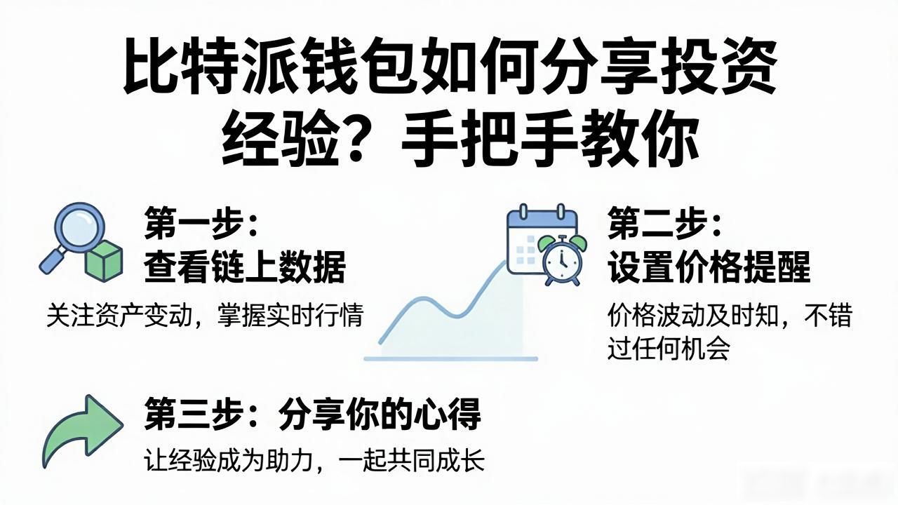 比特派钱包如何分享投资经验？手把手教你
