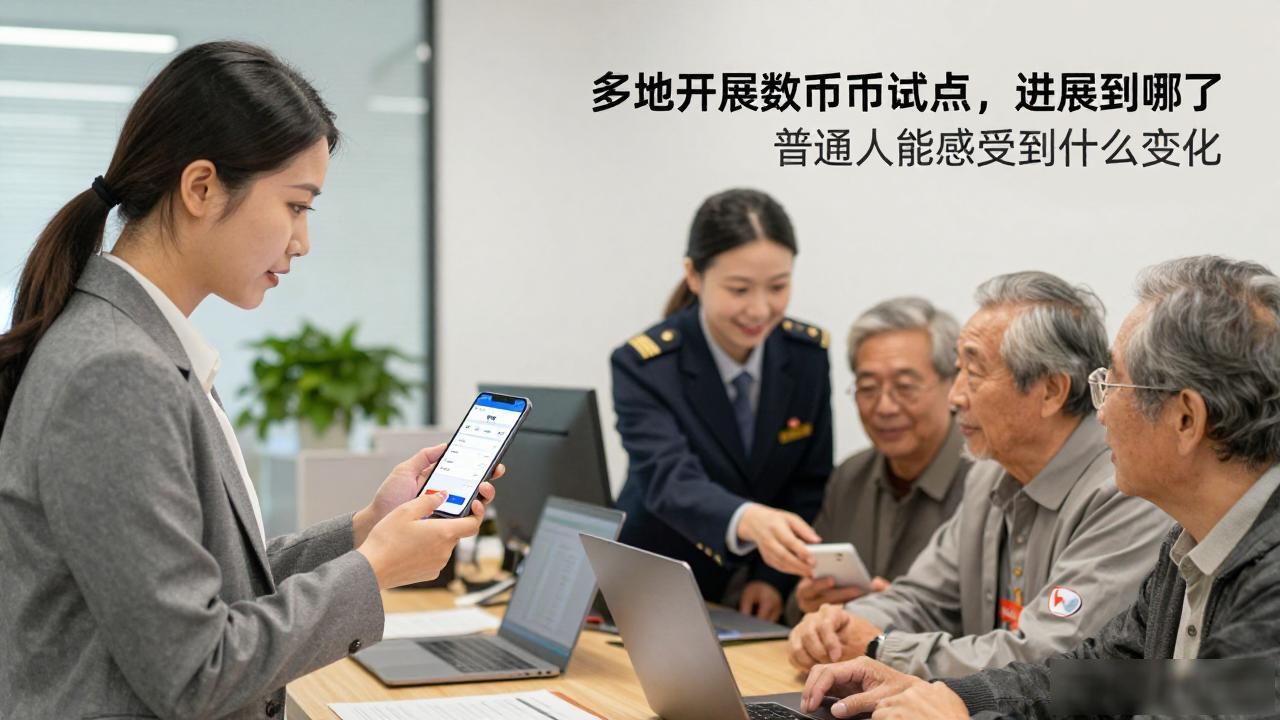 多地开展数字货币试点，进展到哪了，普通人能感受到什么变化