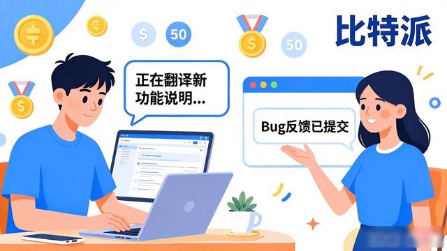 比特派最新版下载后，怎么参与社区建设