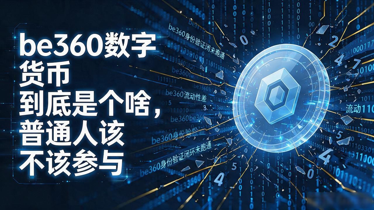 be360数字货币到底是个啥，普通人该不该参与