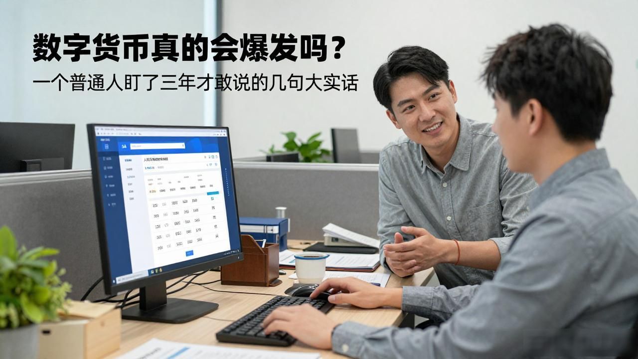 数字货币真的会爆发吗？一个普通人盯了三年才敢说的几句大实话
