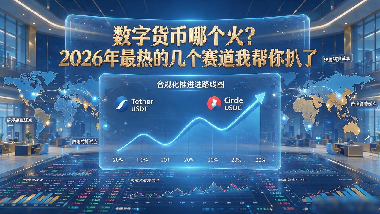 数字货币哪个火？2026年最热的几个赛道我帮你扒了