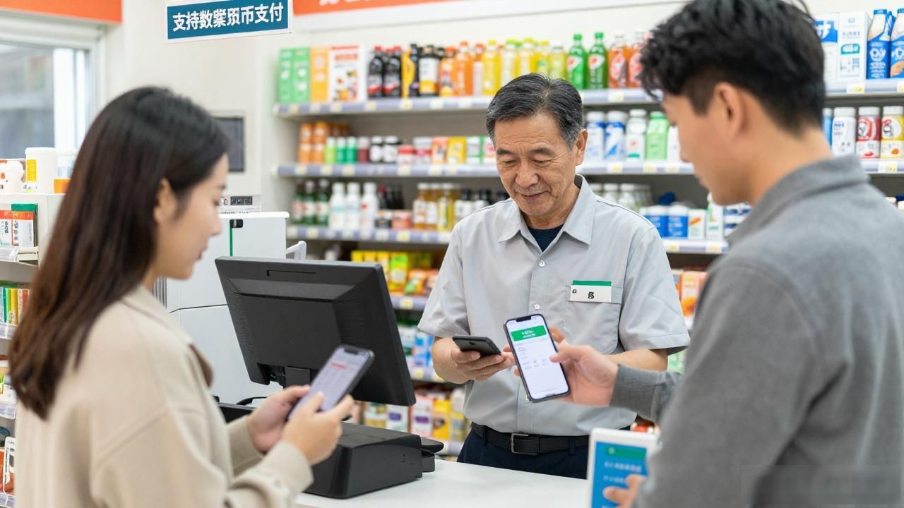 别光盯着比特币了，真正的数字货币早铺到你楼下，我算笔账给你看
