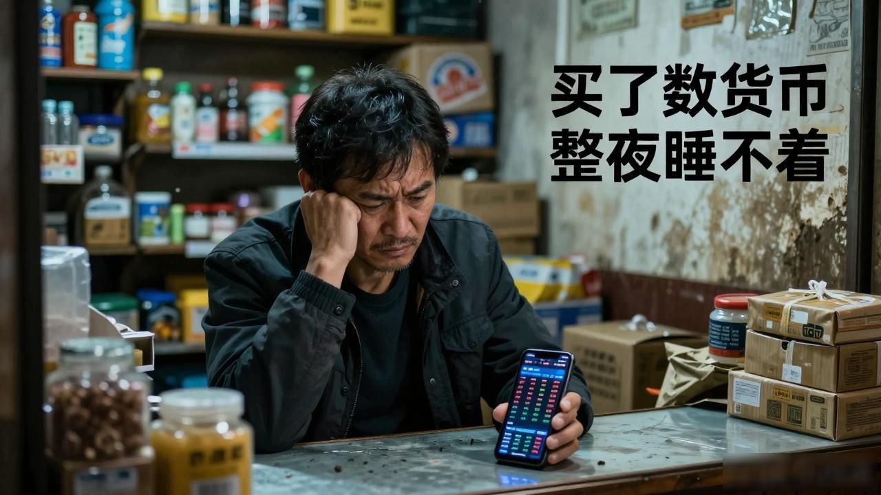 买了数字货币整夜睡不着，一个开小店的普通人说说真实担忧