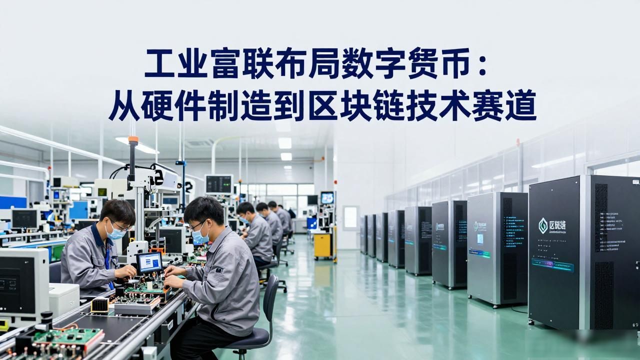 工业富联布局数字货币：从硬件制造到区块链技术赛道