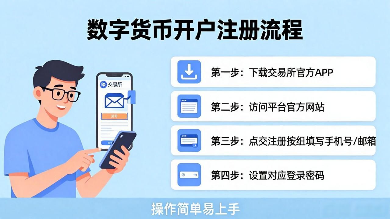数字货币开户全攻略：手把手教你注册交易账号