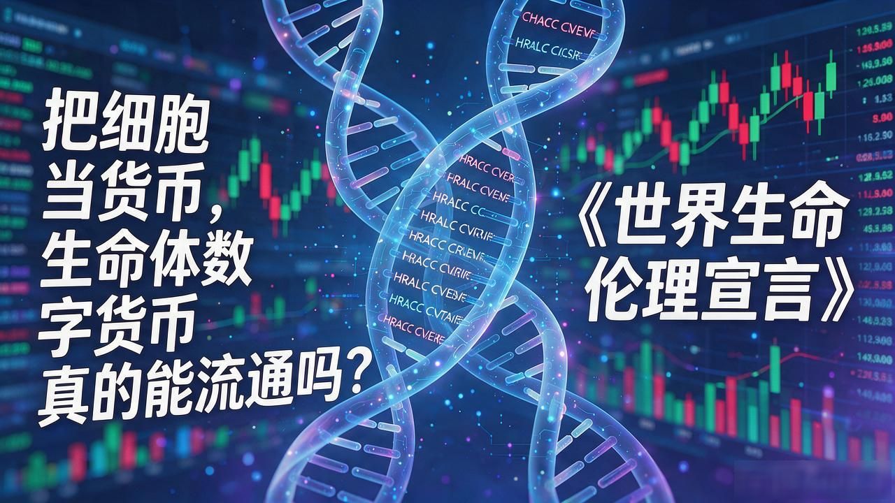 把细胞当货币，生命体数字货币真的能流通吗