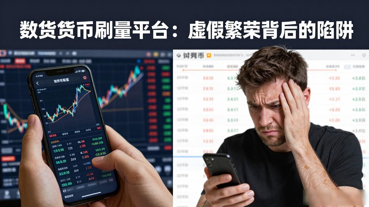 数字货币刷量平台：虚假繁荣背后的陷阱