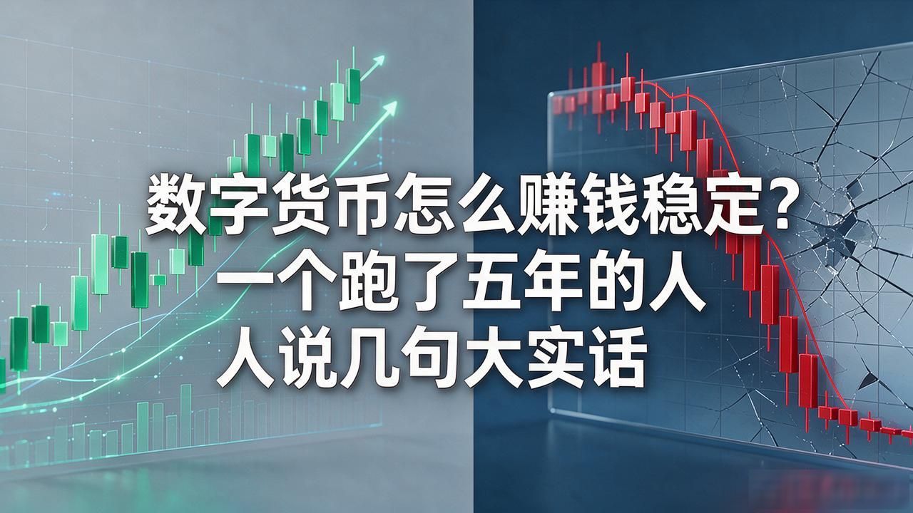 数字货币怎么赚钱稳定？一个跑了五年的人说几句大实话