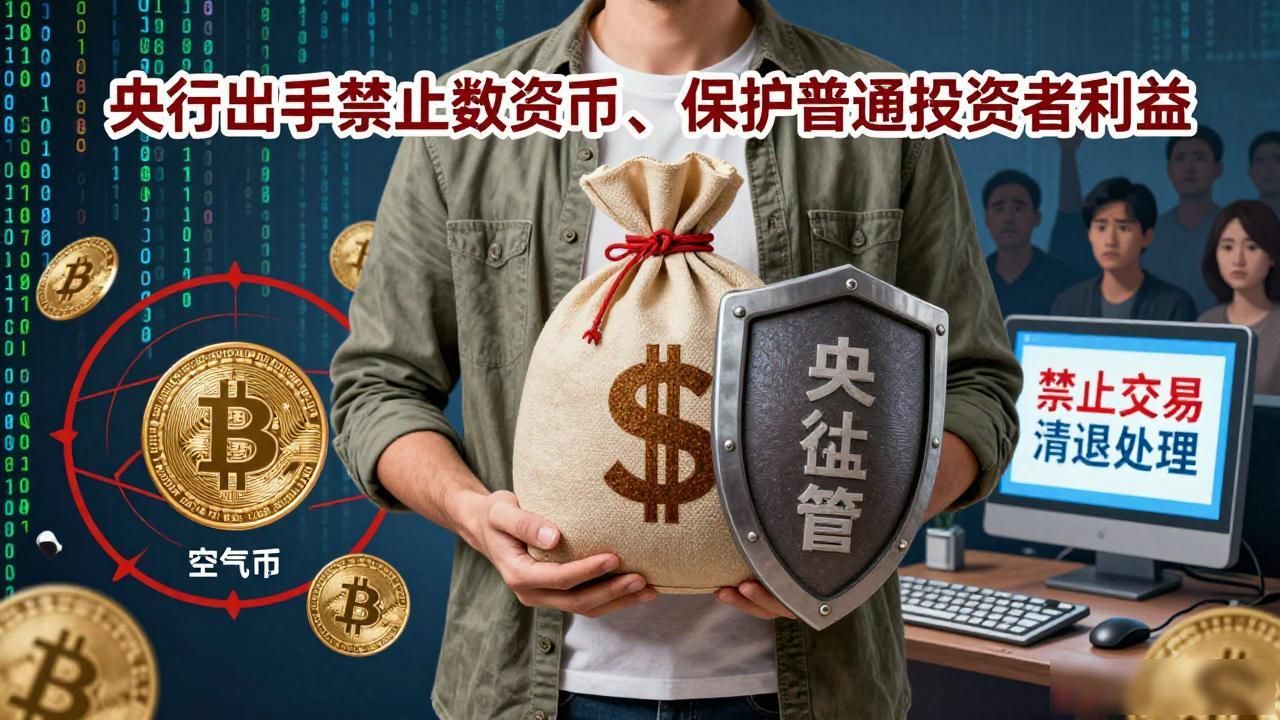 央行禁止数字货币：普通人的钱袋子该怎么办？