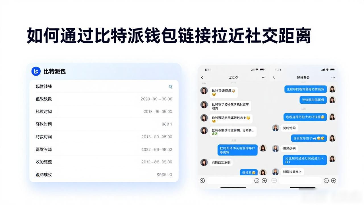 如何通过比特派钱包链接拉近社交距离