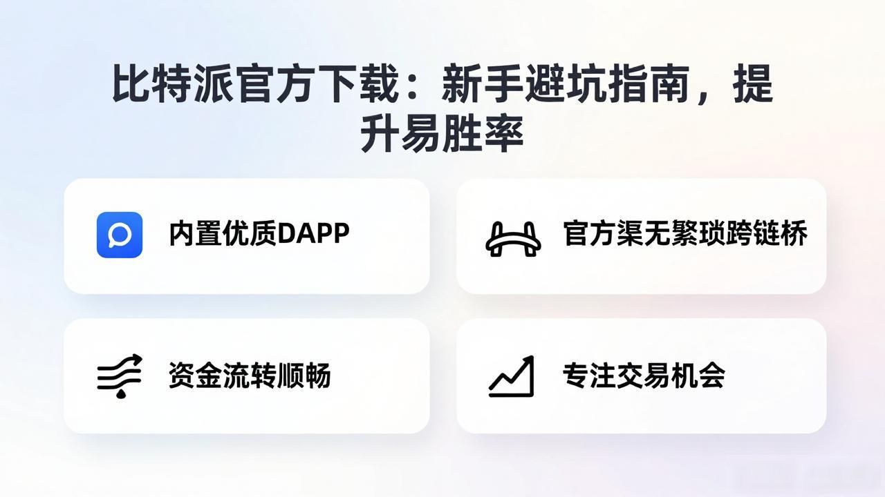 比特派官方下载：新手避坑指南，提升交易胜率