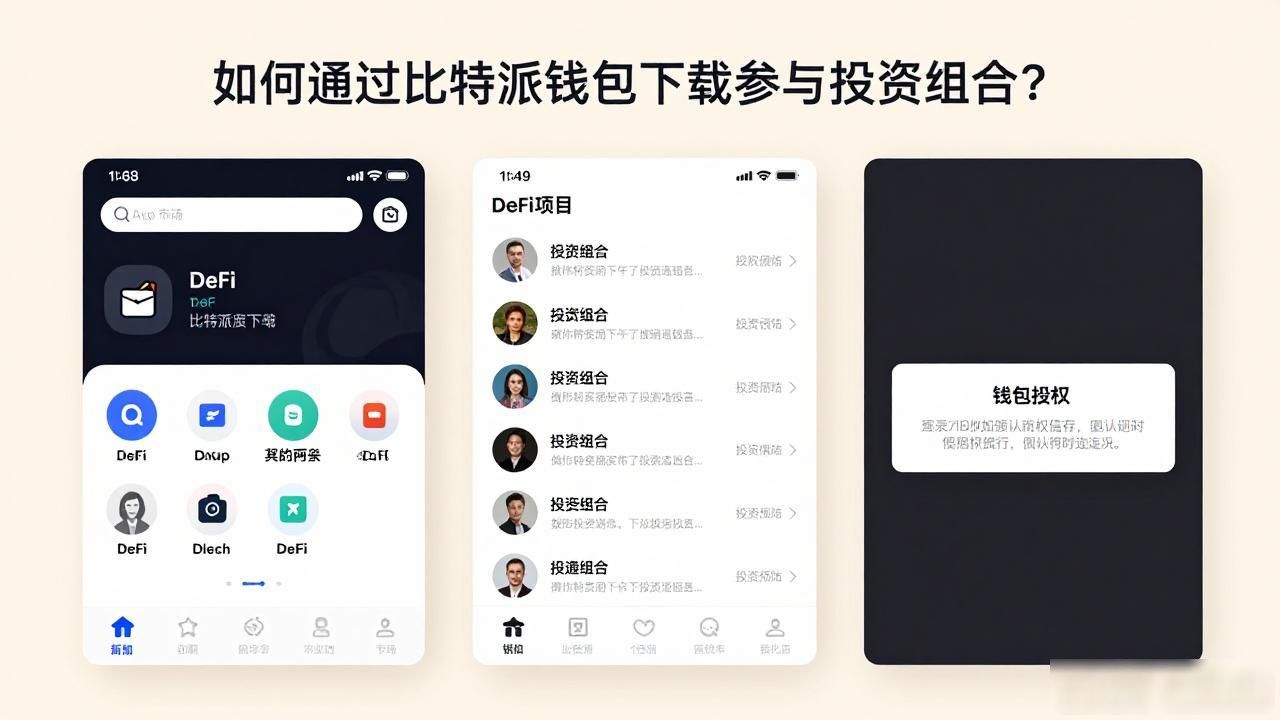 如何通过比特派钱包下载参与投资组合？