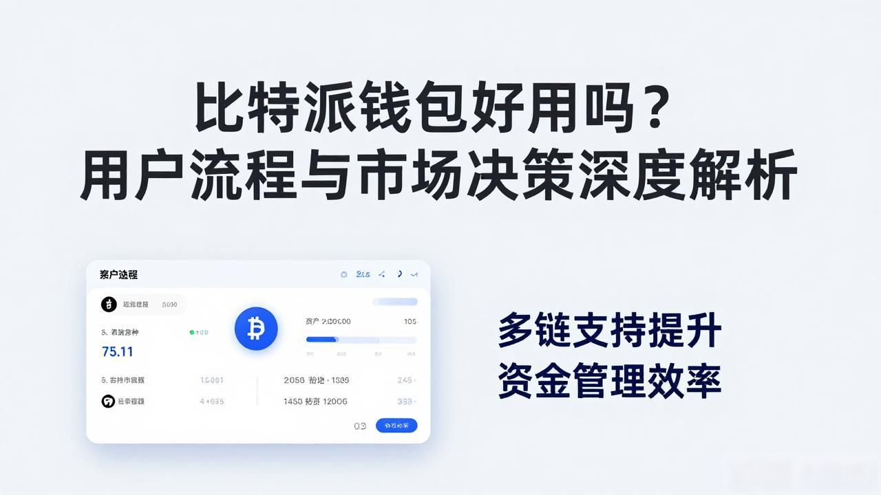 比特派钱包好用吗？用户流程与市场决策深度解析