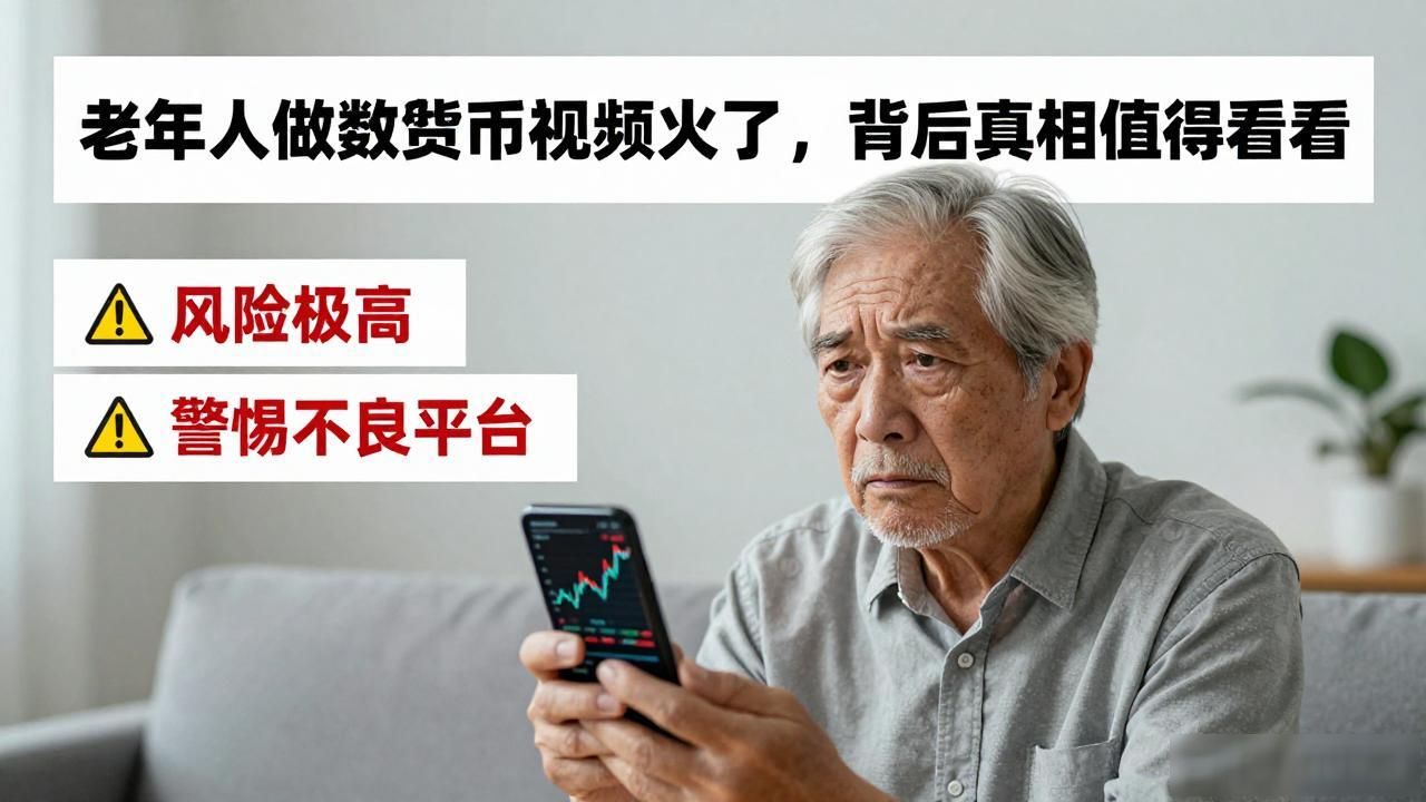 老年人做数字货币视频火了，背后真相值得看看