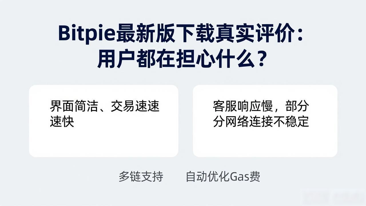 Bitpie最新版下载真实评价：用户都在担心什么？